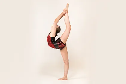 Acro dance class for ages 7 to 18 at Studio Wolfe Cork