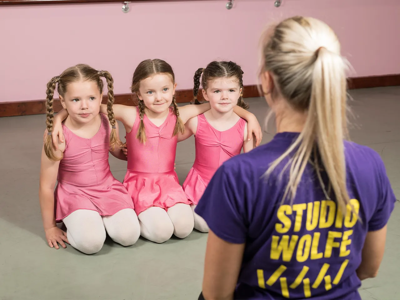 Children enjoying dance classes at Studio Wolfe Donnybrook, Cork
