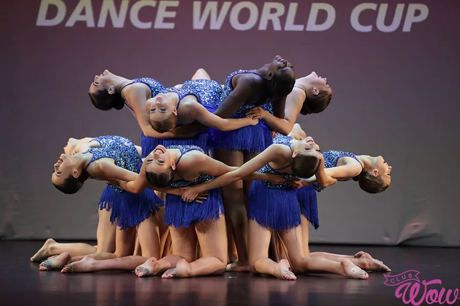 Studio Wolfe dancers on tour in Europe