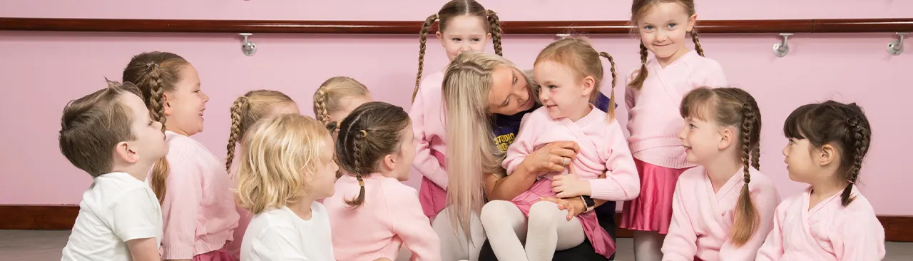 Little Stars preschool dance class for ages 3 to 4 at Studio Wolfe Cork