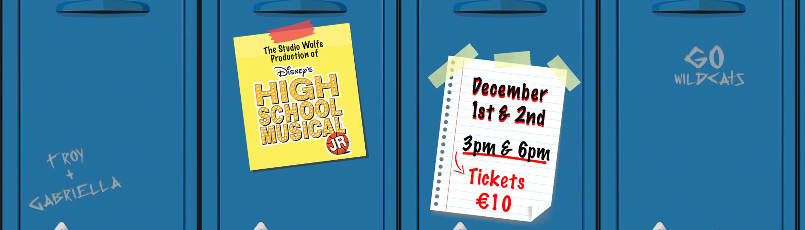 Musical theatre class at Studio Wolfe Cork