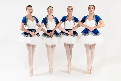 Intermediate and senior ballet class for ages 10 to 18 at Studio Wolfe Cork