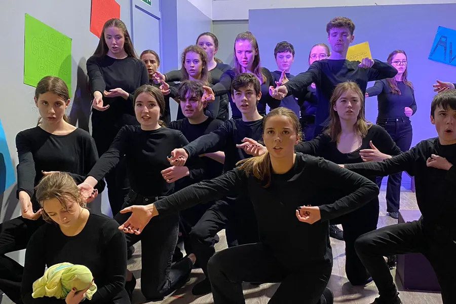 Wolfe Pack group photo at Cork Opera House